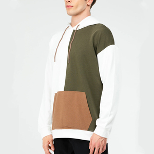 Sudadera con Capucha de Verano para Hombre, Transpirable, Diseño Personalizado con Parches, Calidad Premium, Secado Rápido, Bolsillos, Tela de Felpa - Product Image 5