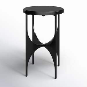 Table d'appoint en métal au style élégant alliant commodité et apparence raffinée - Product Image 2