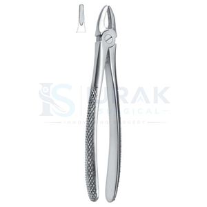 คีมถอนฟันแบบผ่าตัด Ijrak สำหรับฟันกรามบน ทำจากเหล็กกล้าไร้สนิม ใช้ด้วยมือ  ชนิดเครื่องมือผ่าตัดคลาส I ได้รับการรับรองมาตรฐาน CE - Product Image 1