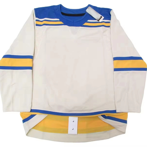 เสื้อฮอกกี้น้ำแข็งสำหรับทีม ดีไซน์โดดเด่น สวมใส่สบาย ผลิตจากโพลีเอสเตอร์ 100% สำหรับผู้ใหญ่ - Product Image 6