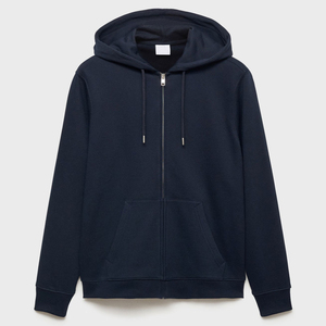 Men’s Sherpa <b>Lined</b> Zip-Up Hoodie Heavyweight Thermal <b>Fleece</b> <b>Jacket</b> Warm Winter Sweatshirt Custom Logo Casual Streetwear - Product Image 3