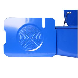 Lavatrice da banco 110V da 3,5 galloni per componenti auto, lavatrice elettrica per auto con armadietto per parti - Product Image 5
