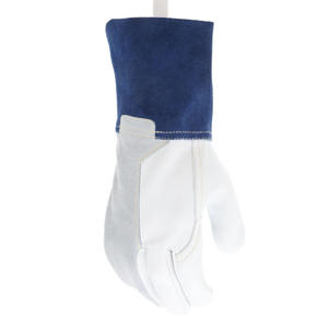 ถุงมือหนังวัวแบบแยกส่วนสำหรับงานเชื่อม ทนความร้อนและประกายไฟ ป้องกันเปลวไฟ สำหรับดับเพลิง - Product Image 3