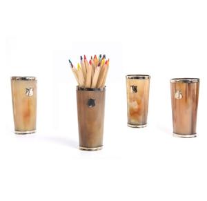 Portalápices de malla metálica para escritorio, organizador de bolígrafos para oficina, el más atractivo para el hogar y hotel, contenedor de escritorio. - Product Image 1