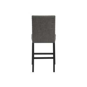 Kit de 2 taburetes de bar MARIAN en gris oscuro - Product Image 3