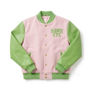 Chaqueta Varsity de Lana Extra Grande para Hombre, Estilo Urbano, de Invierno, con Botones, Talla Grande, de Secado Rápido, con Bordado, Marca Hawk Eye Sports - Product Image 6