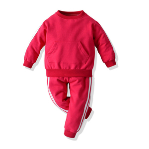 Conjunto Deportivo de 2 Piezas para Niños, al por Mayor, Personalizado, Invernal, Transpirable, Ecológico, 100% Algodón, Sudadera Estilo Urbano - Product Image 3
