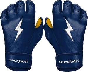 Gants de frappeur de baseball en cuir personnalisés pour la main gauche avec fermeture auto-agrippante, durables, respirants, tailles et couleurs personnalisables - Product Image 1