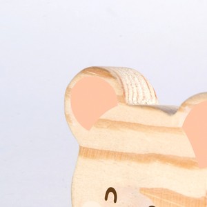 Tiradores de Madera de Pino Decorativos y Duraderos para Cajones de Niños, Tiradores de Armario con Forma de Osito de Peluche, Venta al Por Mayor - Product Image 3