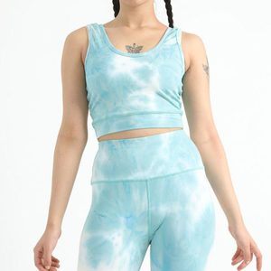 Conjunto de Yoga de 3 Piezas Transpirable para Mujer con Tecnología de Corte Automático, Tela de Secado Rápido para Pilates y Entrenamientos en el Gimnasio - Product Image 6