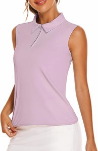 Slim fit moisture wicking womens golf t shirt breathable quick dry sports casual <b>top</b> lightweight summer wear - Product Image 3