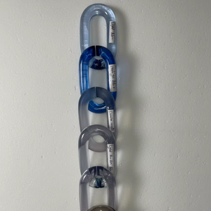 งานศิลปะเรซิ่นอีพ็อกซี่แบบกำหนดเอง รูปทรงโซ่แขวนผนังอเนกประสงค์ สำหรับงาน DIY ตกแต่งห้องแบบส่วนตัว ฉากกั้นห้องรูปนางฟ้า - Product Image 2