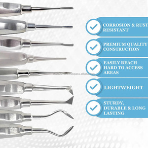 Professional Dental Elevator <b>Kit</b> Root Tip Cryer Luxating Heidbrink Set Stainless Steel Surgical Instruments CE ISO Top Supplier - Product Image 5