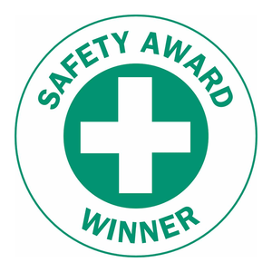 Etiquetas Adhesivas Resistentes para Cascos de Seguridad, Ganadoras del Premio Brady, 2 Pulgadas de Diámetro, con Grabado UV, para Reconocimiento Industrial - Product Image 2