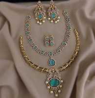 Parures de bijoux CZ de qualité supérieure, offre combo, style minimaliste, parfaites pour les soirées et le bureau, design élégant, s'accordent avec toutes les tenues.