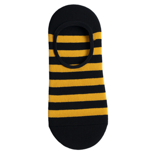 Hot Selling 2026 Bulk Quick Dry Casual Summer No Show <b>Socks</b> <b>Black</b> Yellow Invisible Liner for Men <b>Women</b> - Product Image 3