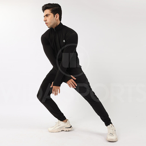 Conjunto Deportivo Personalizado de Alto Rendimiento con Cremallera, Transpirable, de Secado Rápido, para Entrenamiento, Gimnasio, Running, Ropa Deportiva para Hombre - Product Image 3