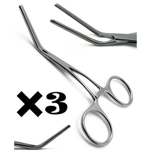 Ensemble de 3 pinces multi-usages angulaires DeBAKEY pédiatriques de 5 pouces - Product Image 2