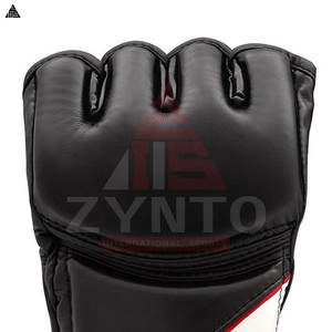 Guantes de MMA de Cuero Vacuno y Cuero PU de Alta Calidad Personalizados para Ring y Jaula - Product Image 3