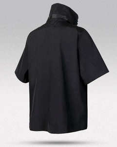 Chaqueta Impermeable Cyberpunk Techwear para Hombre, Estilo Urbano, Táctica, Funcional, Cortavientos, Hip Hop, Utilitaria, con Capucha - Product Image 2