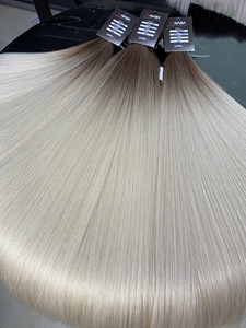 Extensiones de Cabello Humano Vietnamita al por Mayor, Longitud Personalizada, Liso para Ombre, Color de Raíz Oscura a Rubio Claro para Trenzas - Product Image 6