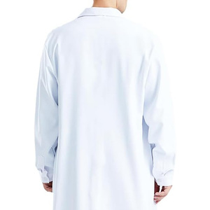 Blouse de laboratoire médicale pour homme, dernière collection, design simple, logo et taille personnalisés, haute qualité, 100% coton, usage hospitalier - Product Image 6
