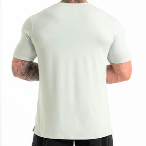 Camiseta Deportiva de Cuello Redondo, Corte Regular, 100% Algodón, con Logotipo Personalizado, Transpirable y Ecológica, en Oferta - Product Image 6
