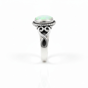925 silver <b>ring</b> sterling silver <b>ring</b> womens <b>ring</b> natural stone <b>ring</b> round stone <b>ring</b> classic silver <b>ring</b> gemstone <b>ring</b> elegant - Product Image 4