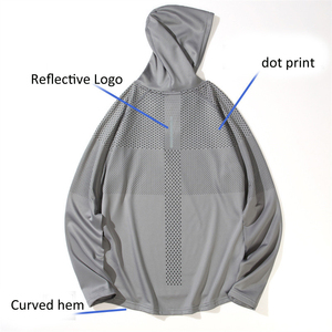 Sudadera con Capucha, Ropa Deportiva de Invierno, Cálida, Informal, Camiseta de Manga Larga para Correr, Ropa de Gimnasio para Hombre, Logotipo Personalizado - Product Image 2