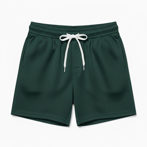 Pantalones Cortos Elásticos para Hombre de Calidad Premium, Estilo Urbano, Cintura Media, Diseño Sólido, Impresión por Sublimación, 100% Poliéster, Secado Rápido - Product Image 5