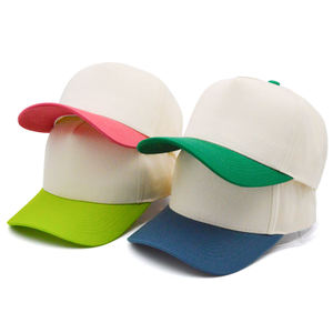 Casquette de baseball unisexe personnalisée à 5 panneaux en polyester/coton avec logo brodé et fermeture snapback ajustable pour - Product Image 1