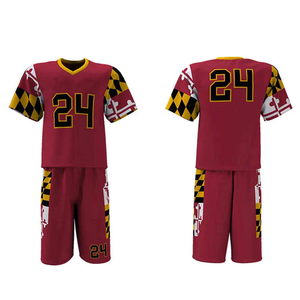 Uniformes de Lacrosse Transpirables de Poliéster Personalizados para Hombre y Jóvenes, de Secado Rápido, de Alta Densidad, Conjunto Sublimado para Equipo - Product Image 4