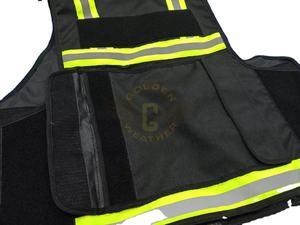 Chaleco DE SEGURIDAD reflectante de alta visibilidad OEM para perros Chaleco DE SEGURIDAD táctico de alta visibilidad con cremallera frontal Precio de logotipo personalizable - Product Image 5