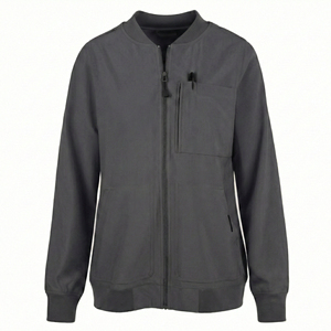 Chaqueta Médica Transpirable Personalizada para Mujer, Uniforme de Enfermera con Cierre, Chaqueta de Trabajo de Hospital de Manga Larga, Estilo Bomber - Product Image 2