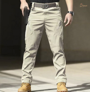 Pantalon Cargo Homme X9 en Coton Léger, Respirant, Tactique, Extensible, Coupe Droite, Décontracté, Prix Usine - Product Image 1