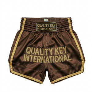 Équipement professionnel de Muay Thai, shorts de combat personnalisés avec logo, shorts de sport urbains unisexes pour adultes, shorts d'entraînement MMA et de lutte - Product Image 6