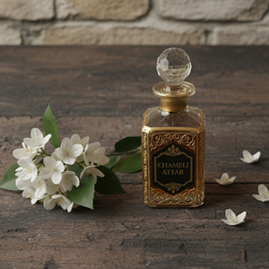 Huile de parfum concentrée Pure Chameli Attar pour la fabrication de parfums et de cosmétiques - Product Image 1