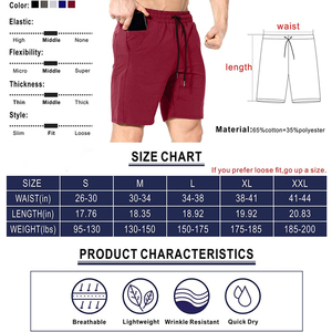 Shorts de sport d'été pour hommes personnalisés, design tendance, en coton décontracté, confortables, respirants, de bonne qualité - Product Image 6