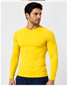 Sous-vêtement médical de qualité supérieure pour hommes et femmes, manches longues, tricoté, respirant, séchage rapide, chemise de travail pour infirmières - Product Image 6