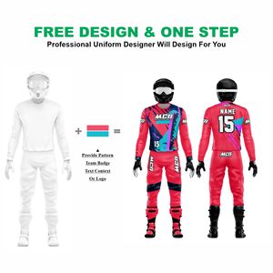 Traje de Motociclismo MTB AVT de Lujo para Hombre y Mujer, con Estampado por Sublimación, Diseño Elegante, Serigrafía de Silicona, Traje de Carreras MX - Product Image 2