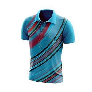 Camisa Polo de Algodón Lisa para Hombre, Tela Suave, Manga Corta, Corte Clásico, para Uso Casual y Semi Formal de Verano - Product Image 2