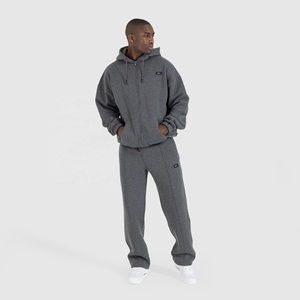 Pantalones Deportivos Holgados para Hombre con Logotipo Personalizado, Cintura Elástica, Pliegues, Lisos, Antiarrugas, con Cordón - Product Image 5