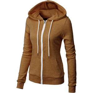 Sweat-shirts décontractés pour femmes avec poche avant et capuche réglable, parfaits pour les tenues de saison fraîche et un style simple au quotidien. - Product Image 6