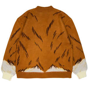 Suéter de Punto para Mujer, Estilo Casual y Holgado, con Mangas Murciélago y Botones, Transpirable, para Otoño e Invierno - Product Image 2