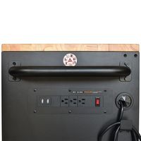 CSPS 132cm, chariot de rangement à roulettes en acier thermolaqué noir durable à 10 tiroirs, pour atelier, garage, mécanicien, OEM/ODM