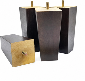 Patas de Sofá Cuadradas de Madera Maciza de Repuesto Personalizadas de Alta Calidad, Modernas, Resistentes y Fuertes para Muebles de Hotel, Apartamento, Hogar y Oficina - Product Image 1