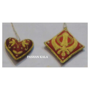 <b>Heart</b> Shape Embroidery Christmas Hanging <b>Decoration</b> - Product Image 1