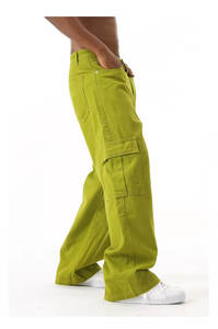 กางเกงคาร์โก้ผ้าแคนวาสคุณภาพสูง 100% สำหรับผู้ชาย เอวกลาง ระบายอากาศ แห้งเร็ว เหมาะสำหรับทำงาน กิจกรรมกลางแจ้ง เดินป่า และสวมใส่ลำลอง - Product Image 2