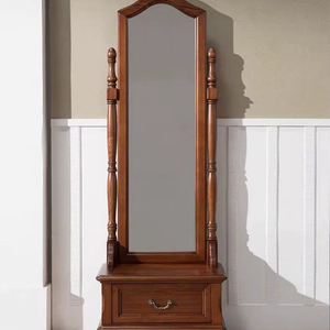 Miroir de luxe moderne tendance pour la maison, salon, miroir de vanité antique en bois de haute qualité pour la décoration intérieure - Product Image 1