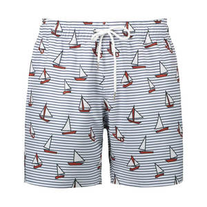 กางเกงขาสั้นผ้าฝ้าย100% น้ำหนักเบาระบายอากาศลำลองสำหรับผู้ชายและผู้หญิงกางเกงว่ายน้ำแบบยูนิเซ็กซ์สำหรับฤดูร้อน - Product Image 6